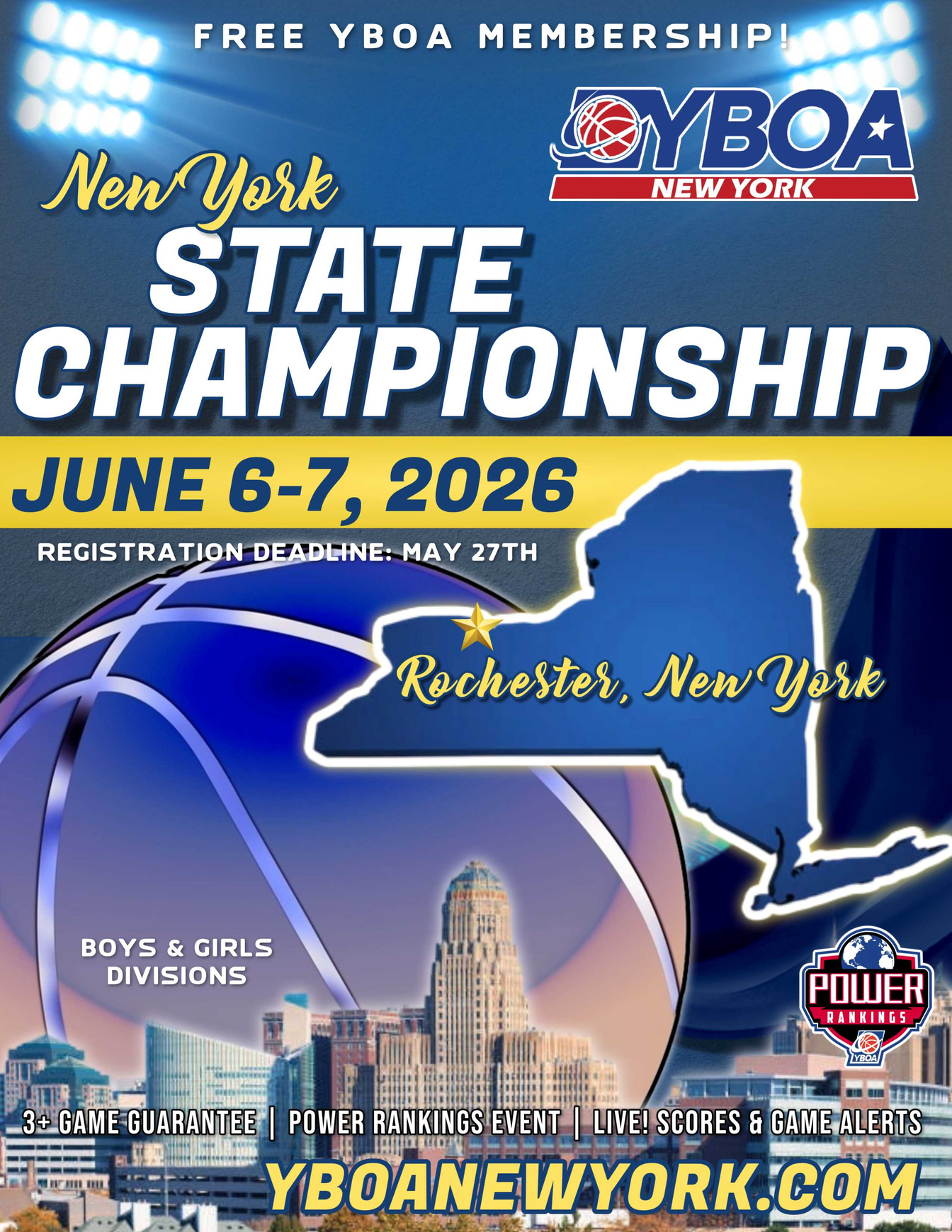 YBOA NYS CHAMPIONSHIP BUFFALO NY JUNE 7th&8th 2025